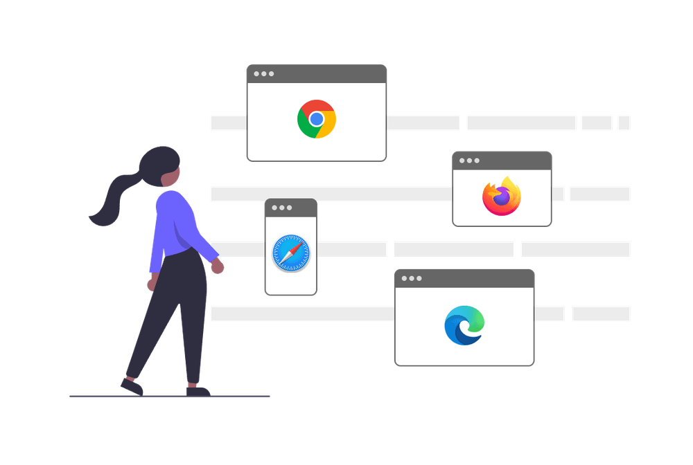 Parallel test runs across browsers