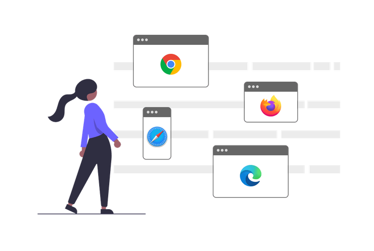 Parallel test runs across browsers