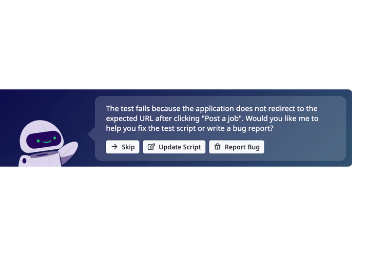 Use TAMI to diagnose a test failure